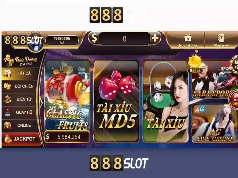 888SLOT - Trải Nghiệm Cá Cược Slot Thú Vị Nhận Thưởng Hấp Dẫn 2026
